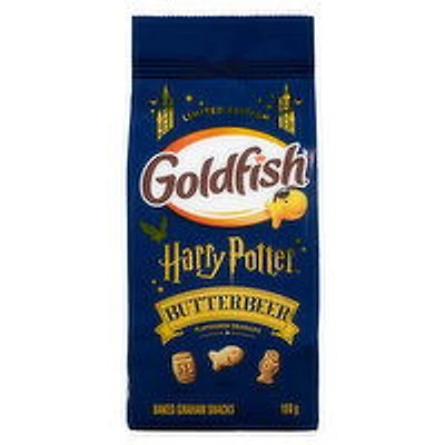 Goldfish - Harry Potter Baked Graham Snacks -  Butterbeer Flavour, 180 Gram