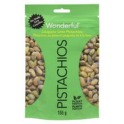 Wonderful - Pistachios, Jalapeno Lime, No Shell, 155 Gram