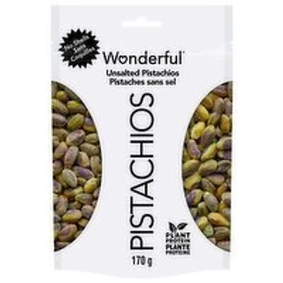Wonderful - Unsalted Pistachios, 170 Gram