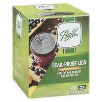 Bernardin - Ball Wide Mouth Leak-Proof Lids, 6 Each