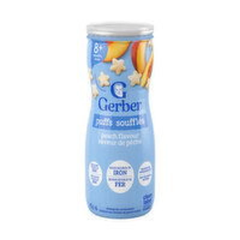 Gerber - Puffs Peach Flavour, 42 Gram