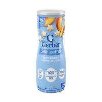 Gerber - Puffs Peach Flavour, 42 Gram