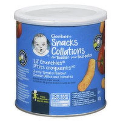 Gerber - Graduates Li'l Crunchies - Zesty Tomato, 42 Gram