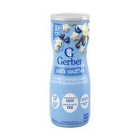 Gerber - Graduates Puffs - Blueberry Vanilla Flavour, 42 Gram
