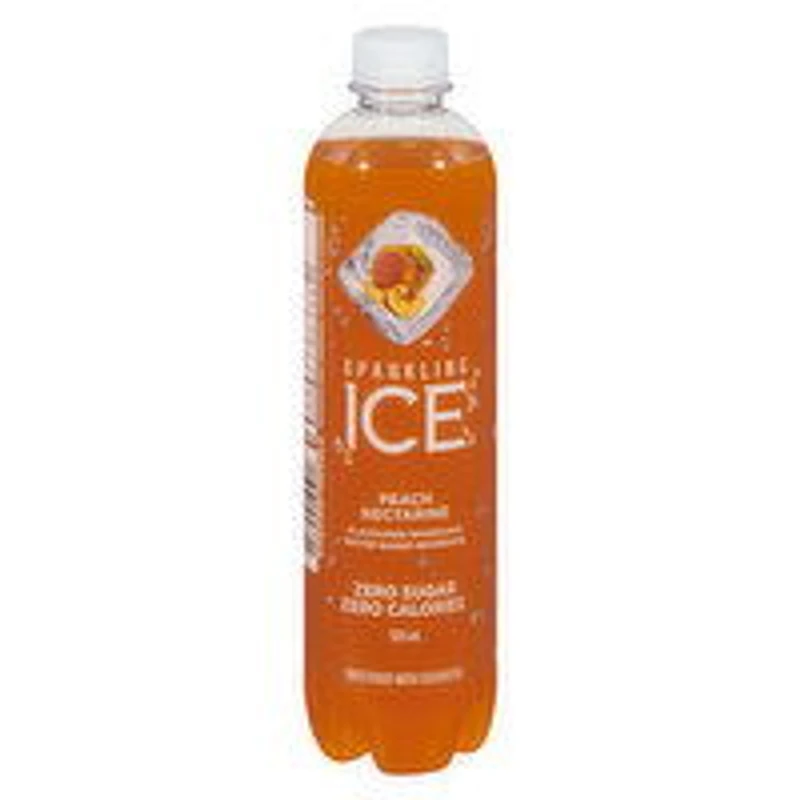 Sparkling Ice - Peach Nectarine Sparkling Water, 503 Millilitre