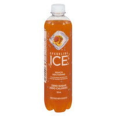 Sparkling Ice - Peach Nectarine Sparkling Water, 503 Millilitre