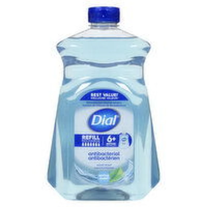Dial - Spring Water Antibacterial Liquid Hand Soap Refill, 1.53 Litre