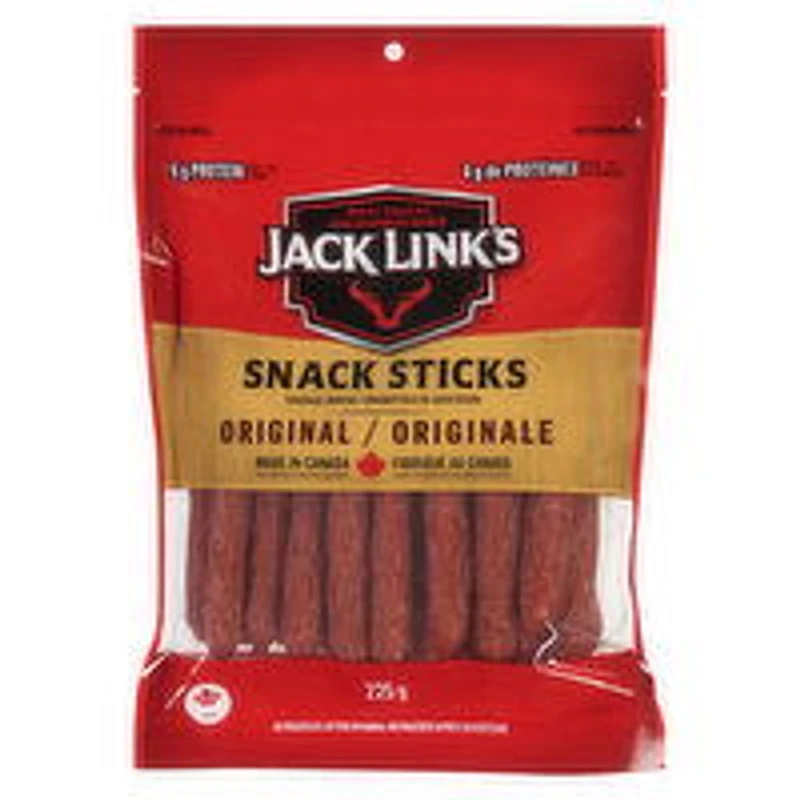 Jack Link's - Snacksticks Original, 225 Gram