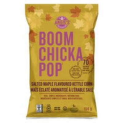 Angies - Boom Chicka Pop Salted Maple, 156 Gram