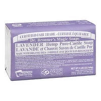Dr. Bronner's - Magic Soaps Lavender Hemp Pure Castile, 140 Gram