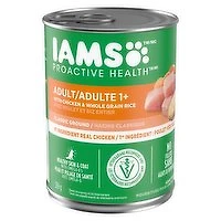 IAMS - Wet Dog Food, Ground Chicken and Rice, 369 Gram