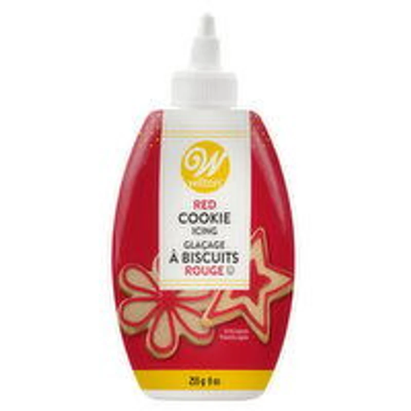 Wilton - Cookie Icing, Red, 255 Gram
