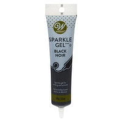 Wilton - Sparkle Gel, Black, 99 Gram
