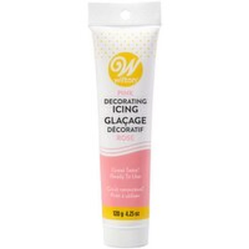 Wilton - Decorating Icing Tube, Pink, 120 Gram