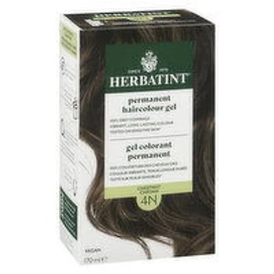Herbatint - Permanent Haircolour Gel 4N Chestnut, 134 Millilitre