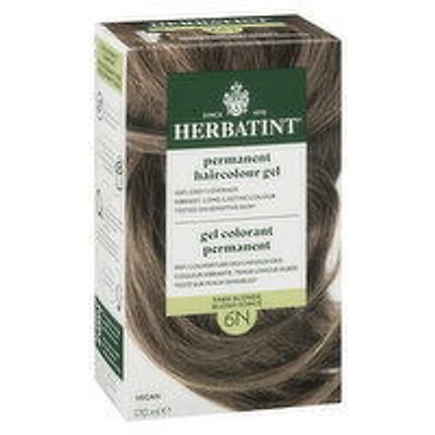 Herbatint - Permanent Haircolour Gel 6N Dark Blonde, 135 Millilitre