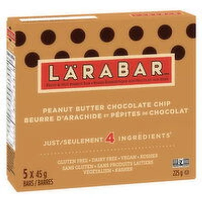 Larabar - Peanut Butter Chocolate Chip Energy Bar, 5 Each