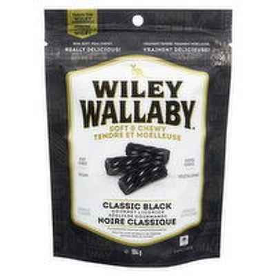 Wiley Wallaby - Wiley Wallaby Black Licorice, 184 Gram