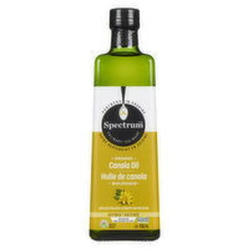 Spectrum Naturals - Organic Canola Oil, 750 Millilitre