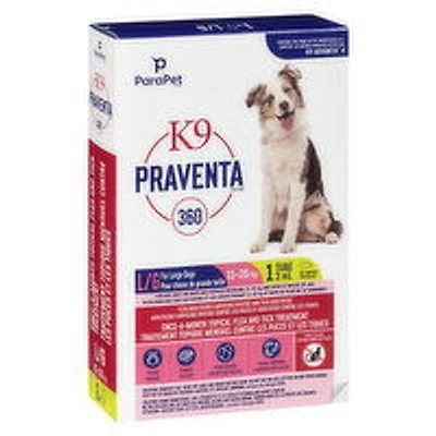 Parapet - K9 Praventa 360 - Large Dog, 1 Each