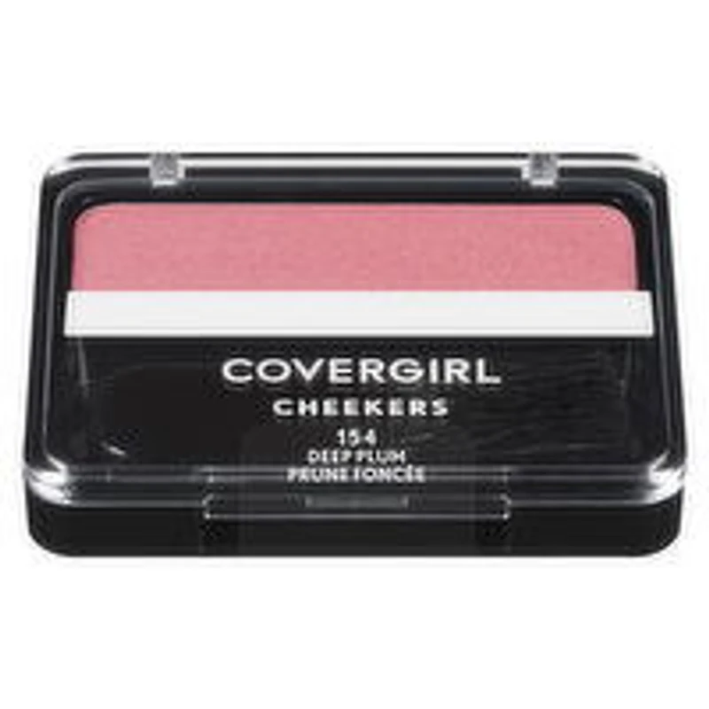 Cover Girl - Cheekers Powder Blush - Deep Plum, 3.4 Gram