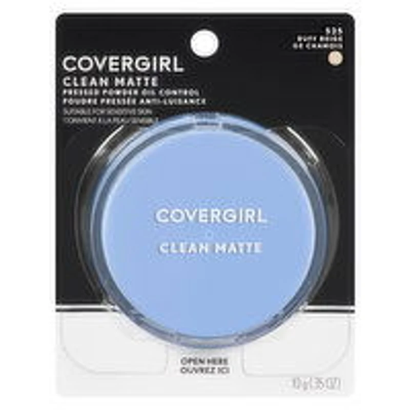 Cover Girl - Clean Matte Pressed Powder - Buff Beige, 10 Gram