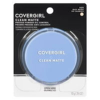 Cover Girl - Clean Matte Pressed Powder - Buff Beige, 10 Gram