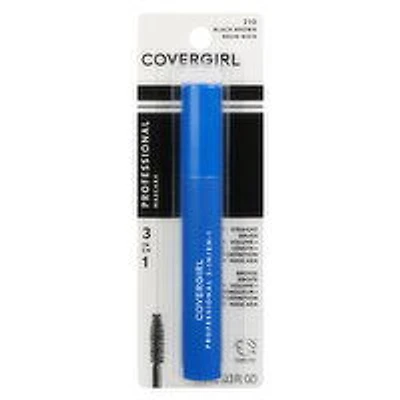 Cover Girl - Professional 3-in-1 Mascara - Black Brown, 9 Millilitre