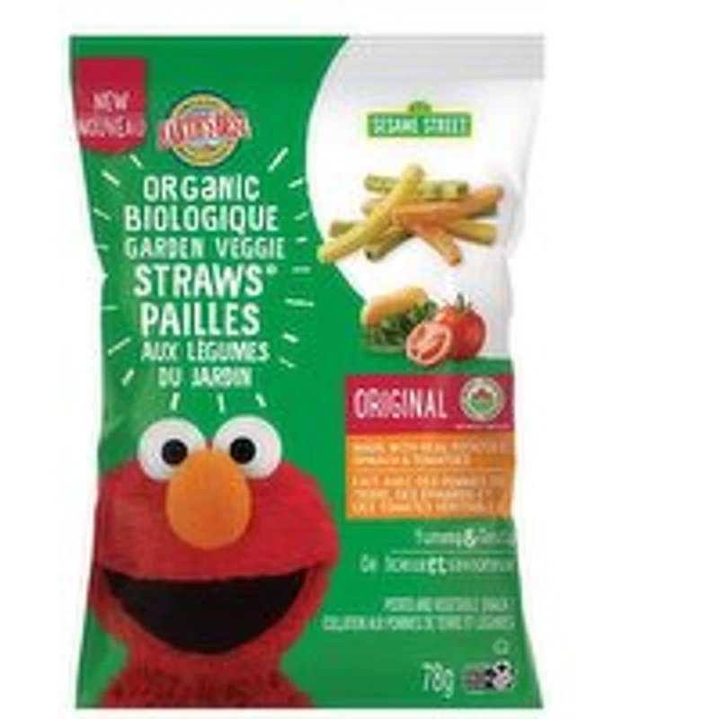 Earths Best - Organic Veggie Straws Original, 78 Gram