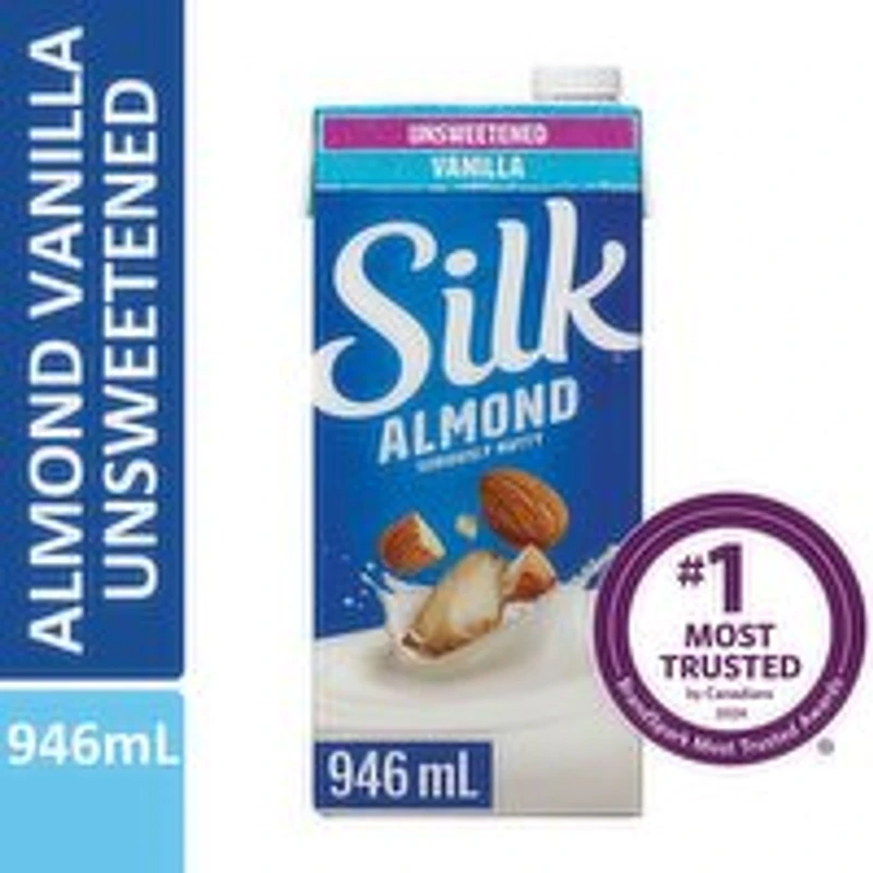 Silk - Almond Beverage Unsweetened Vanilla, 946 Millilitre