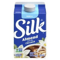 Silk - Almond Coffee Whitener - Vanilla, 473 Millilitre