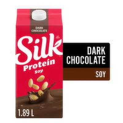 Silk - Silk Organic Soy Milk Alt Dark Choc, 1.89 Litre