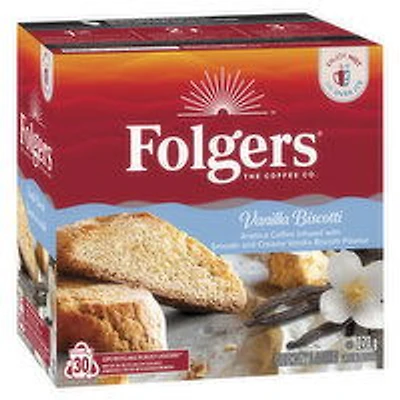 Folgers - Vanilla Biscotti K-Cups, 30 Each