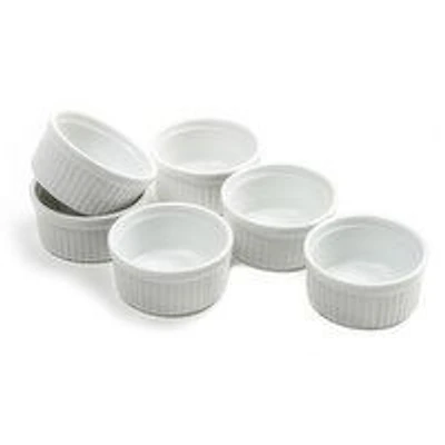 Norpro - Porcelain Ramekins - Set of 6, 6 Each