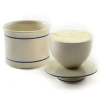 Norpro - Glazed Stoneware Butter Keeper, 1 Each
