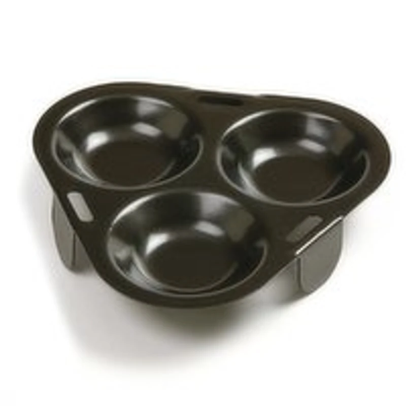Norpro - Non-stick Three Egg Poacher, 1 Each