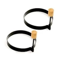Norpro - Non-stick Round Pancake & Egg Rings, 2 Each