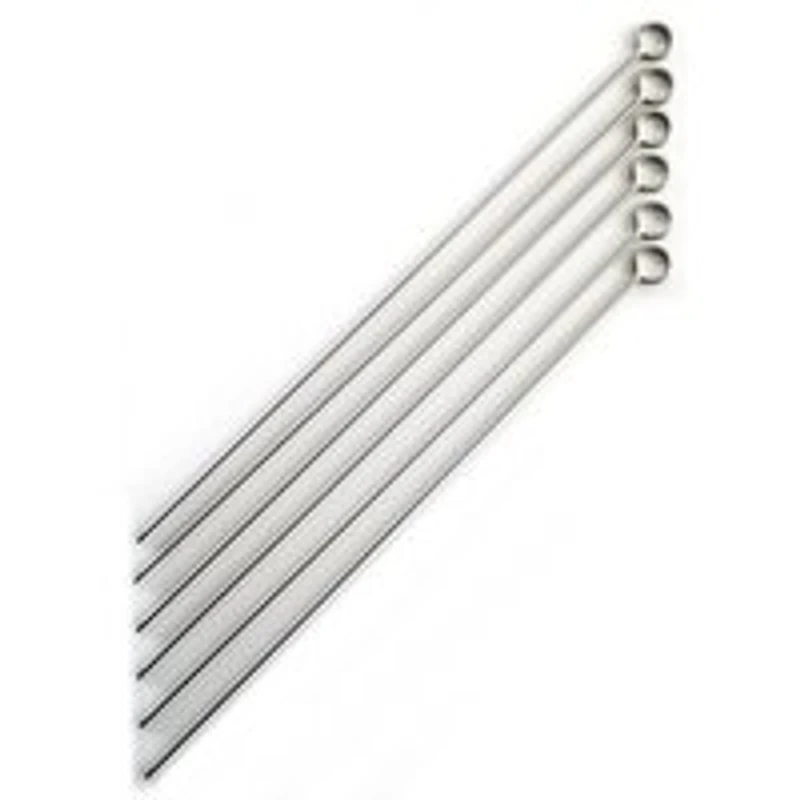 Norpro - Stainless Steel Skewers - Set of 6, 14 in, 6 Each