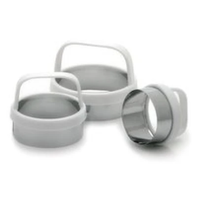 Norpro - Plain Biscuit Cutter - Set of 3, 3 Each