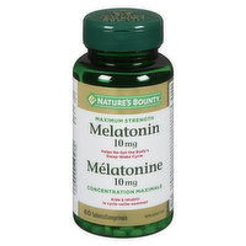 Nature's Bounty - Maximum Strength Melatonin 10mg, 60 Each