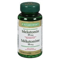 Nature's Bounty - Maximum Strength Melatonin 10mg, 60 Each