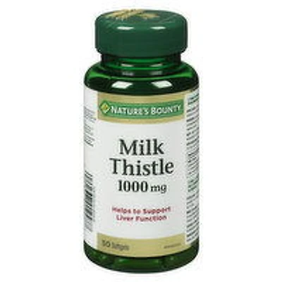 Natures Bounty - Milk Thistle 1000mg, 50 Each