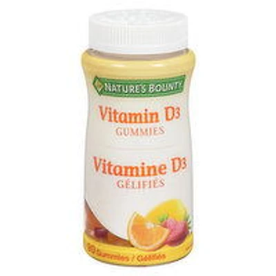 Nature's Bounty - Vitamin D3 Gummies, 90 Each