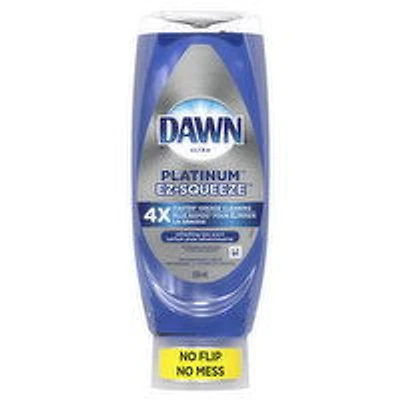 Dawn - Ultra Platinum Dishwashing Liquid, Refreshing Rain Scent, 535 Millilitre