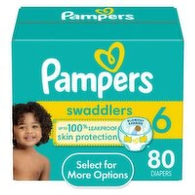 Pampers - Swaddlers Size 6, 80 Each