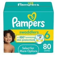 Pampers - Swaddlers Size 6, 80 Each