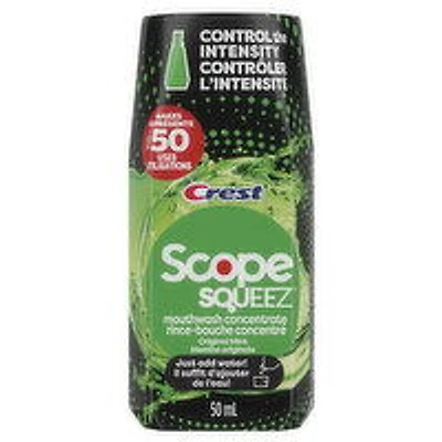 Crest - Scope Squeeze Original Mint, 50 Millilitre