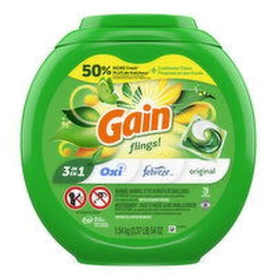 Gain - Flings Original, 76 Pack, 76 Each