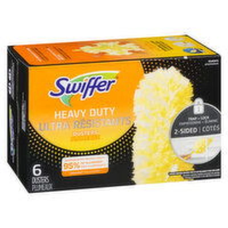 Swiffer - Heavy Duty Dusters 2 Sided Unscented, 6 Each