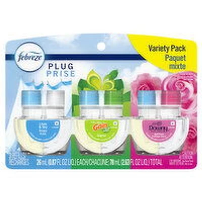 Febreze - febreze Plug Mixed Triple Refill, 77.7 Millilitre